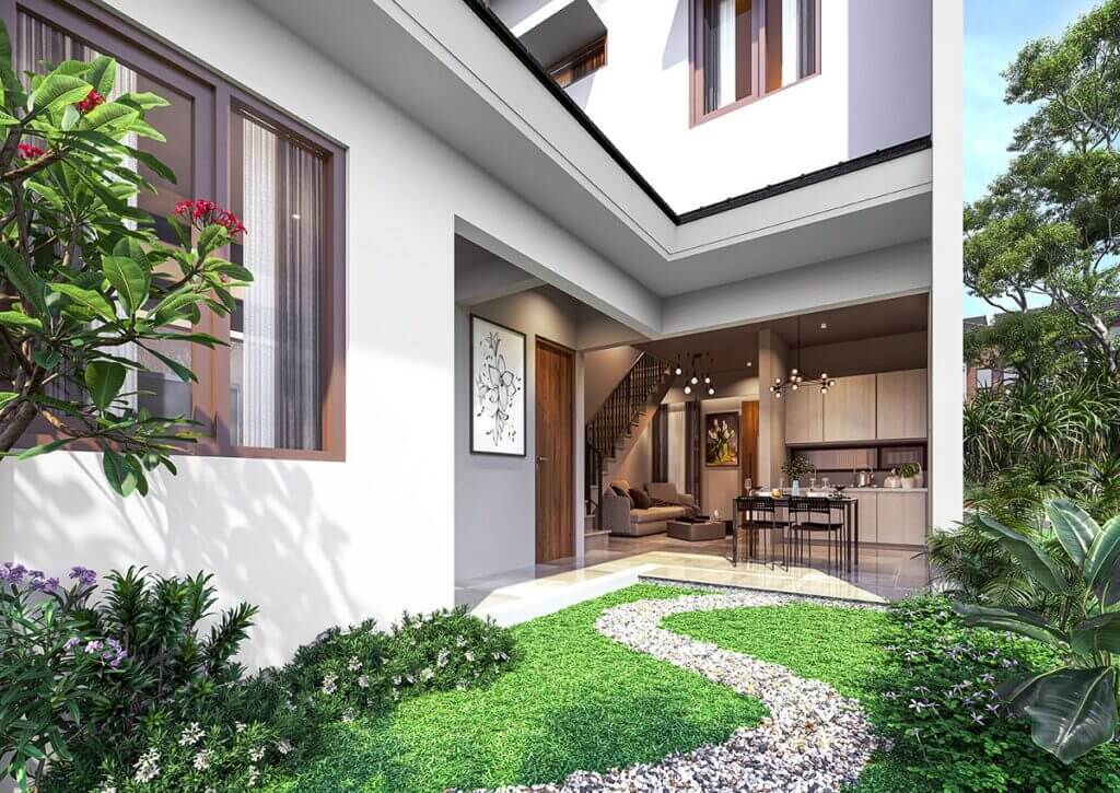 5 Manfaat Konsep Inner Courtyard di Rumah Modern (2)