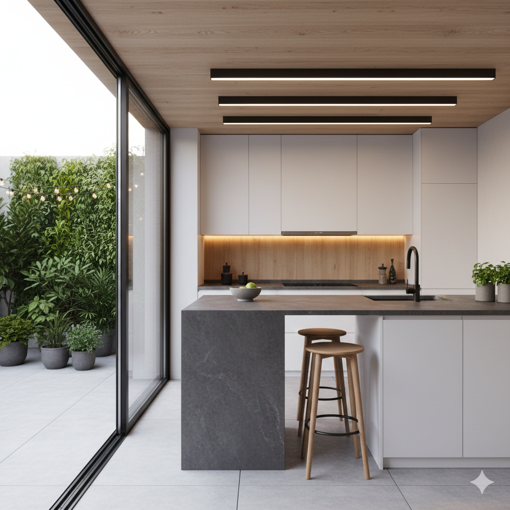 Desain Ruang Terbuka Minimalis Modern