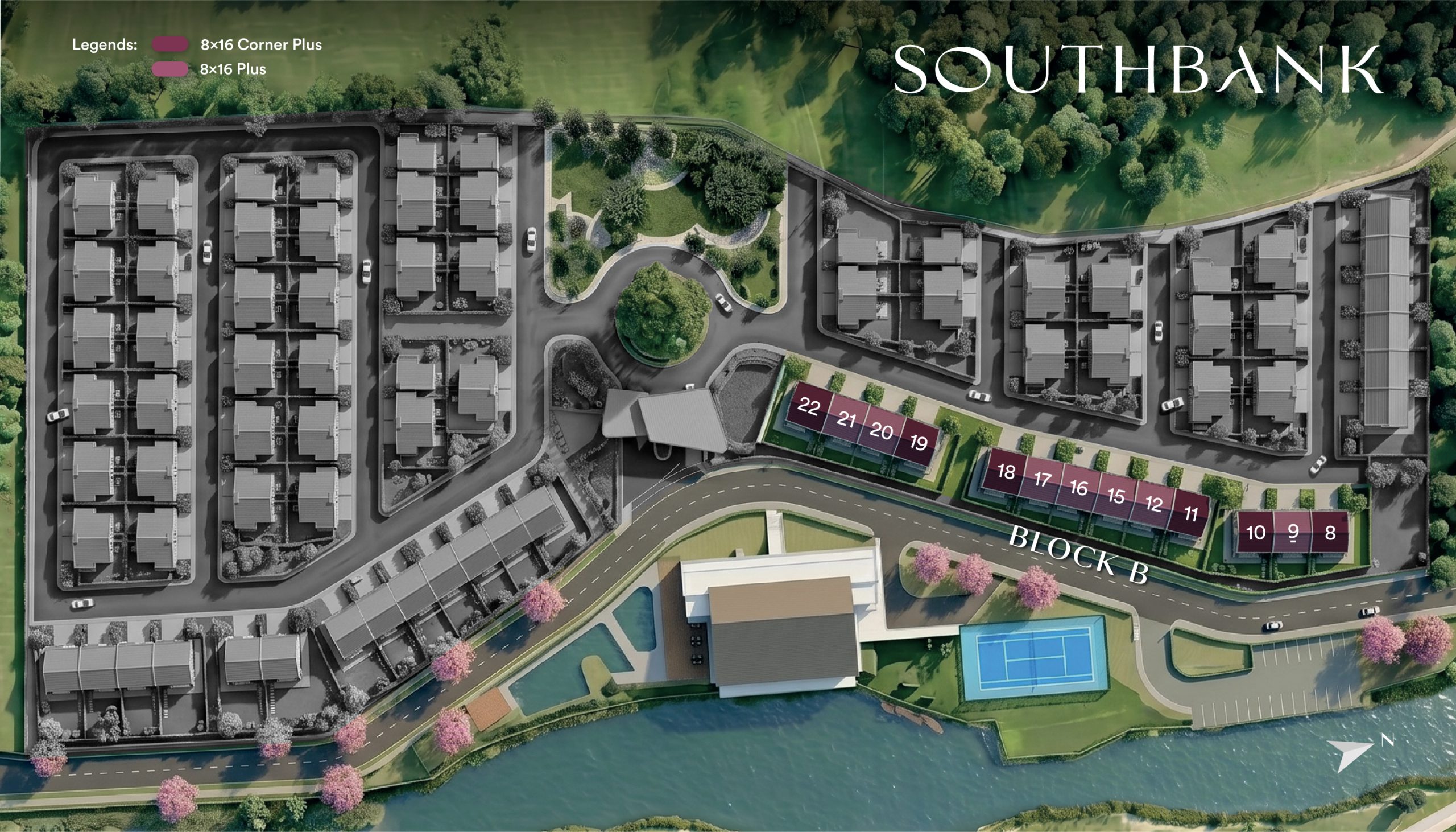 Southbank Site Plan